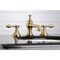 Kingston Brass KC7067TAL Tudor 8" Widespread Bathroom Faucet, Brushed Brass KC7067TAL - alternate 4